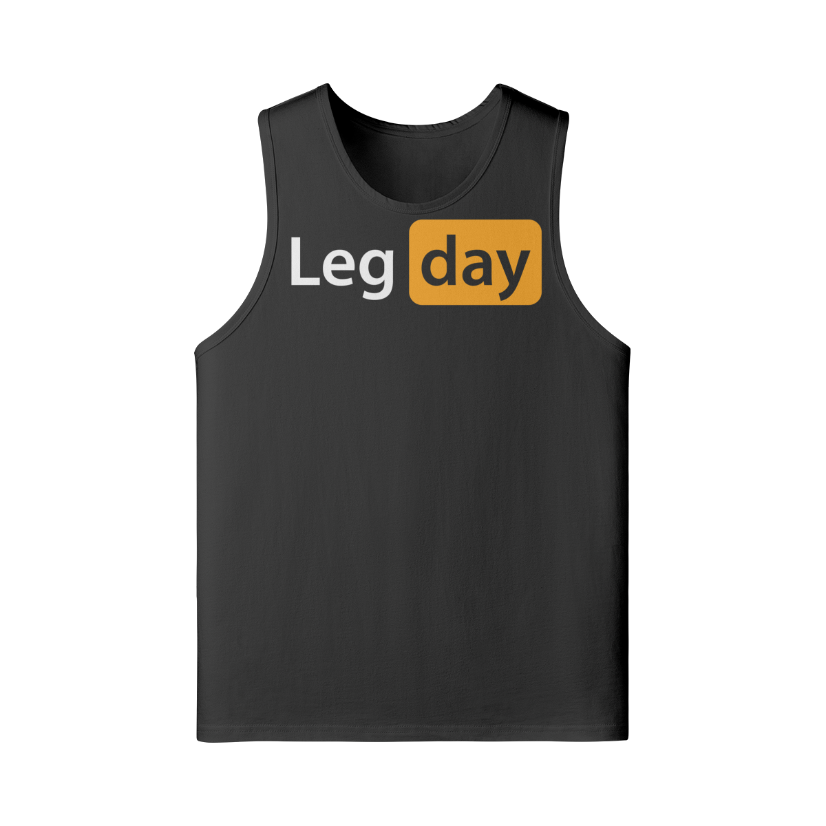 LEG DAY- Tank Top-Black-League of Lifters