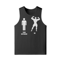 YOUR BOYFRIEND VS ME- Tank Top-Black-League of Lifters