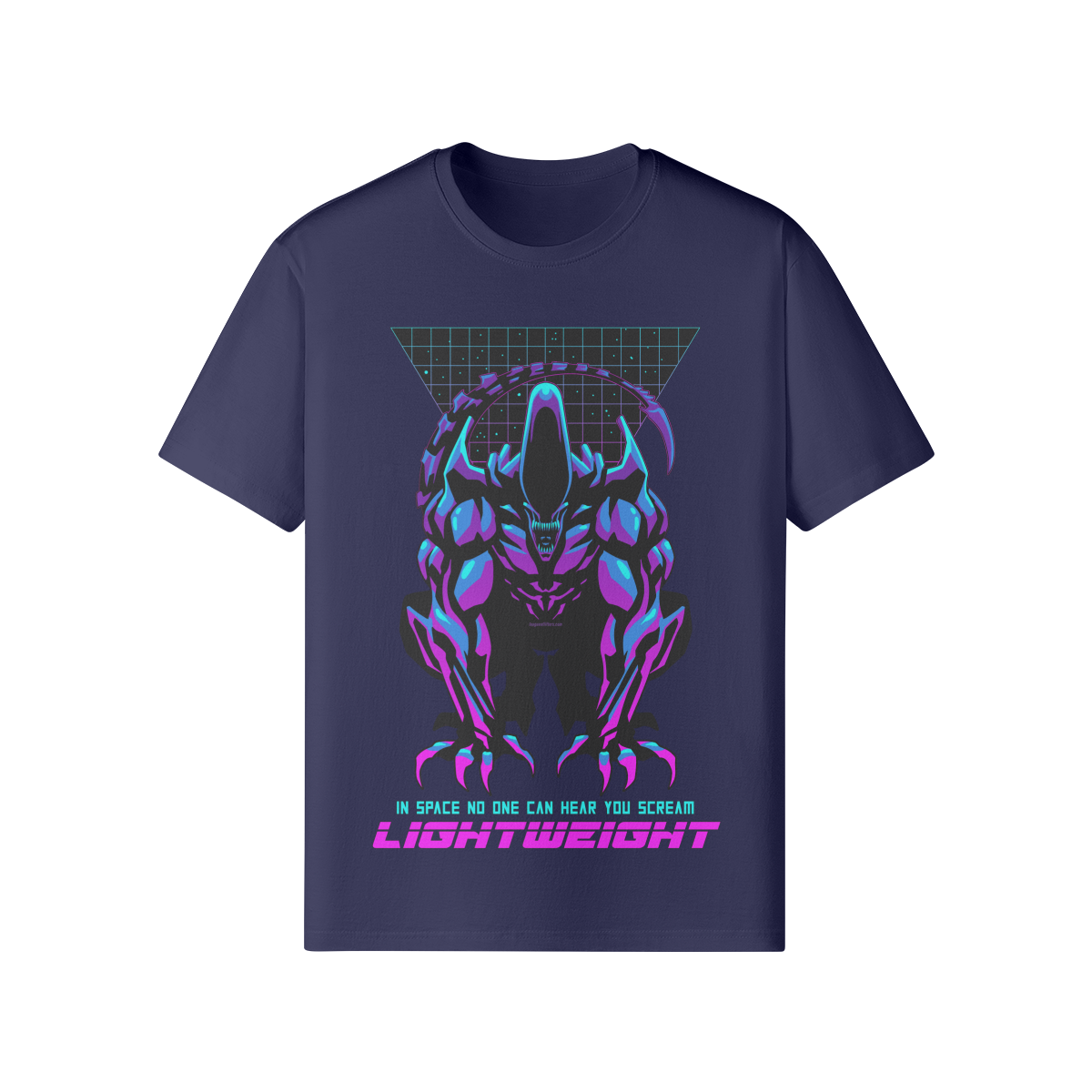 IN SPACE NO ONE CAN HEAR YOU- Classic T-Shirt-Dark Navy-League of Lifters