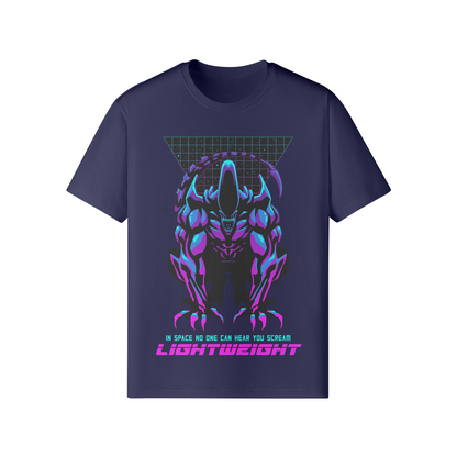 IN SPACE NO ONE CAN HEAR YOU- Classic T-Shirt-Dark Navy-League of Lifters