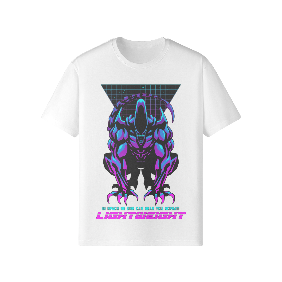 IN SPACE NO ONE CAN HEAR YOU- Classic T-Shirt-White-League of Lifters