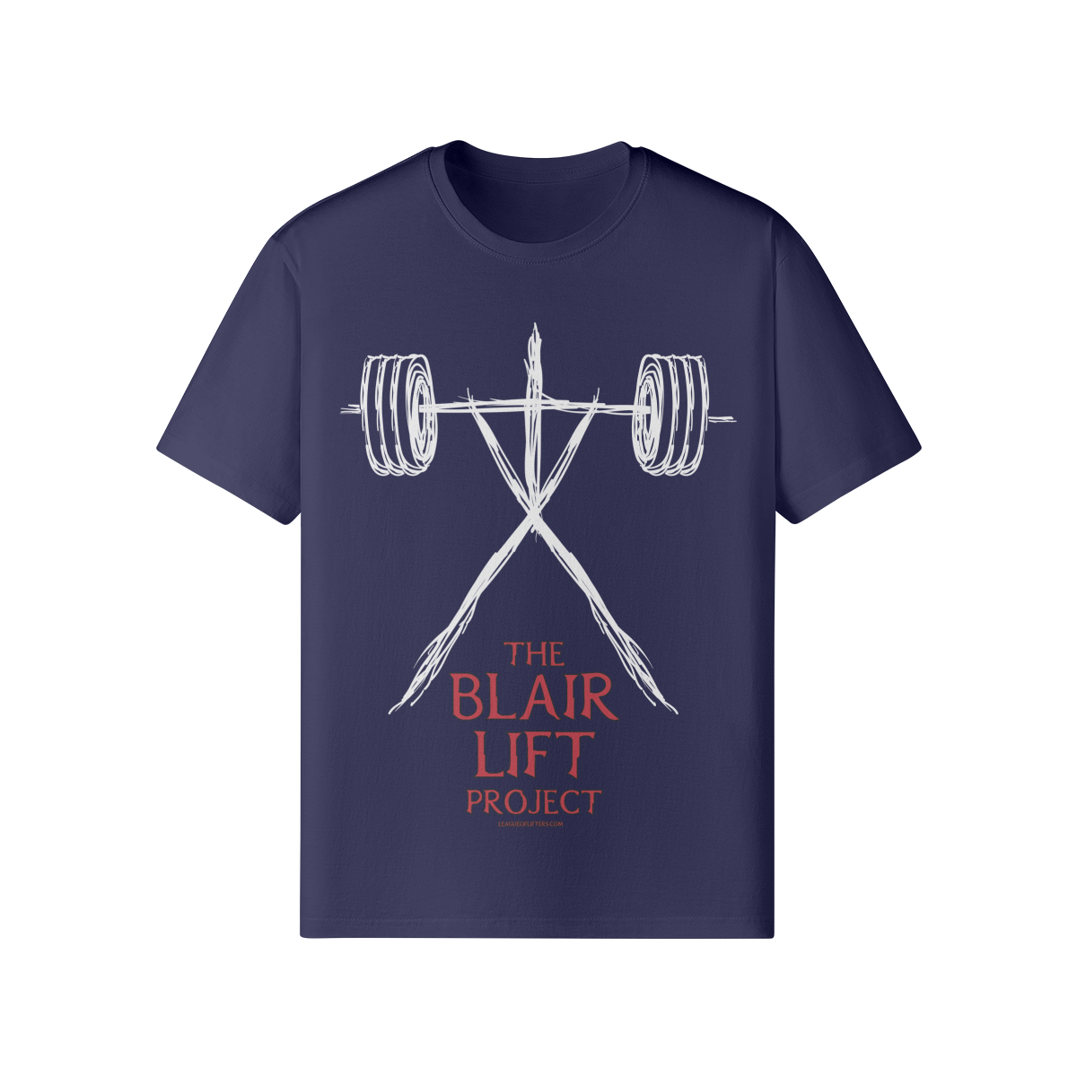 THE BLAIR LIFT PROJECT- Classic T-Shirt-Dark Navy-League of Lifters