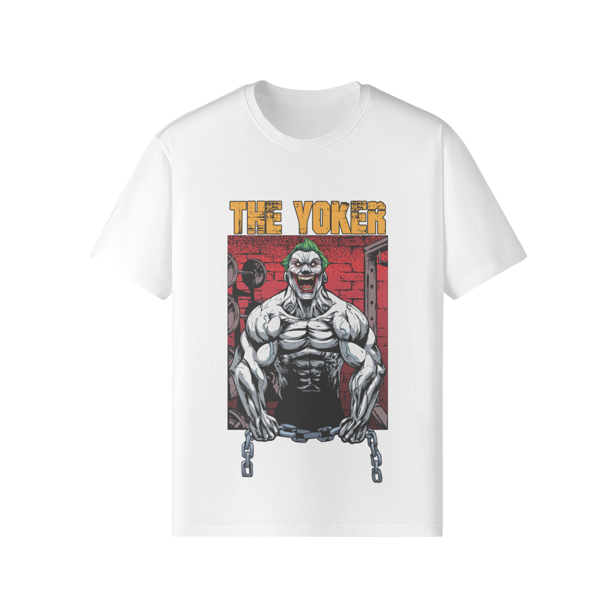 THE YOKER- Classic T-Shirt-White-League of Lifters