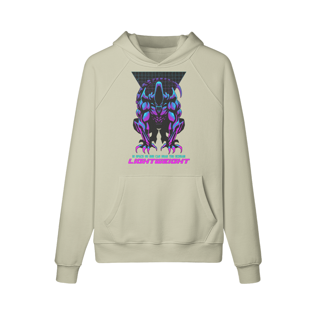 IN SPACE NO ONE CAN HEAR YOU- Hoodie-Camel-League of Lifters