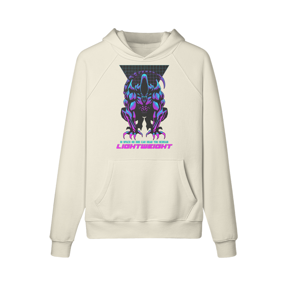 IN SPACE NO ONE CAN HEAR YOU- Hoodie-Rice Apricot-League of Lifters