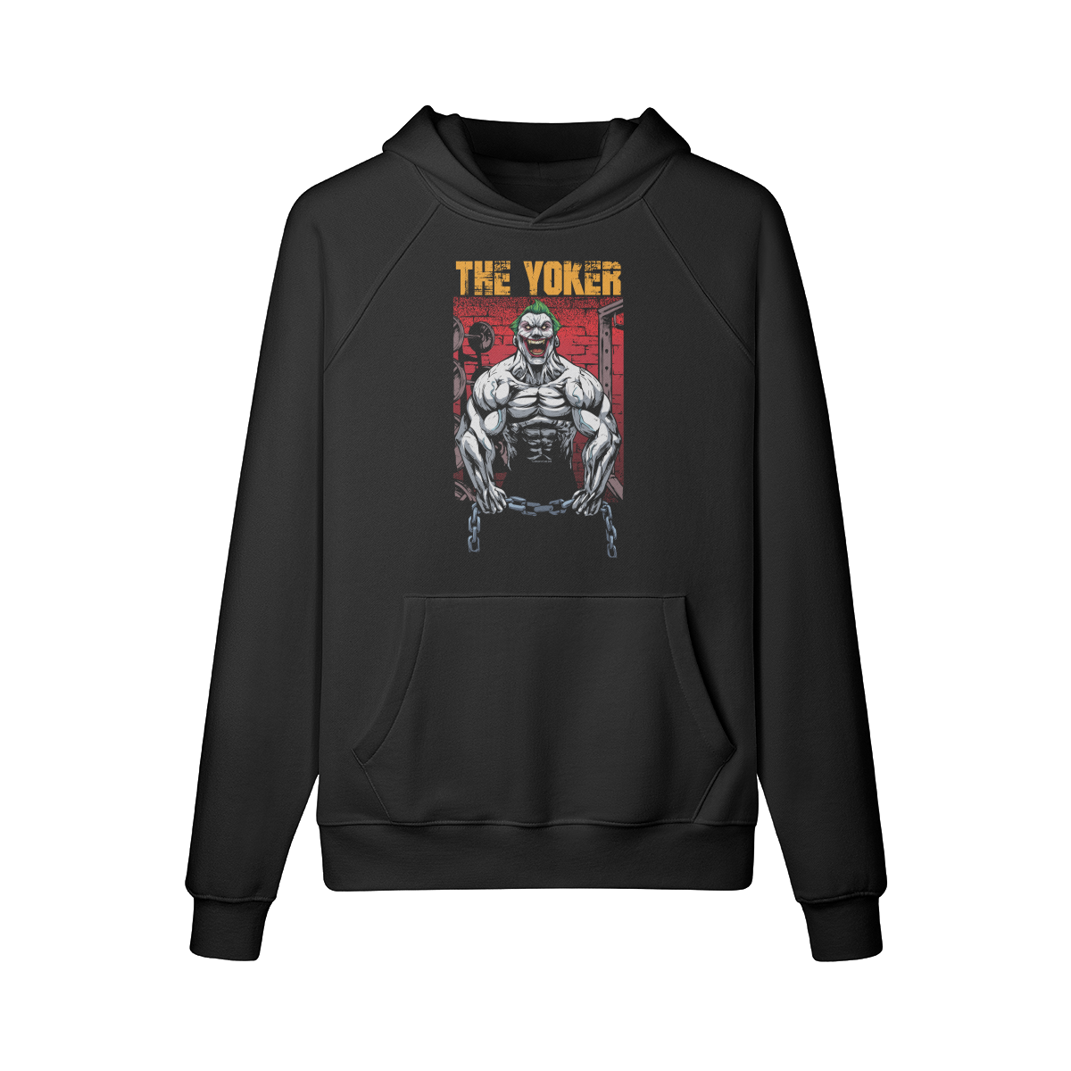 THE YOKER- Hoodie-Black-League of Lifters