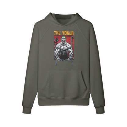 THE YOKER- Hoodie-Charcoal Grey-League of Lifters