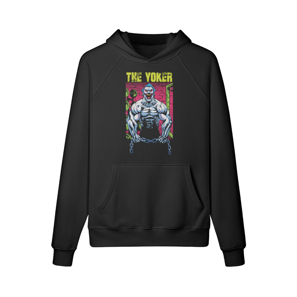 THE YOKER (RETRO)- Hoodie-Black-League of Lifters
