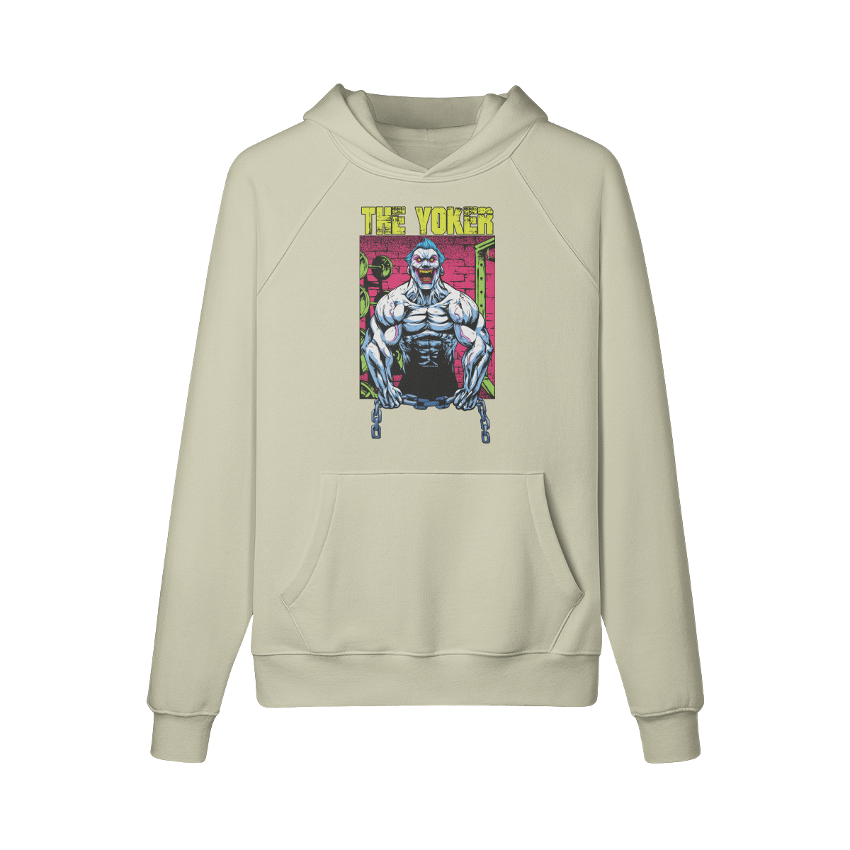 THE YOKER (RETRO)- Hoodie-Camel-League of Lifters