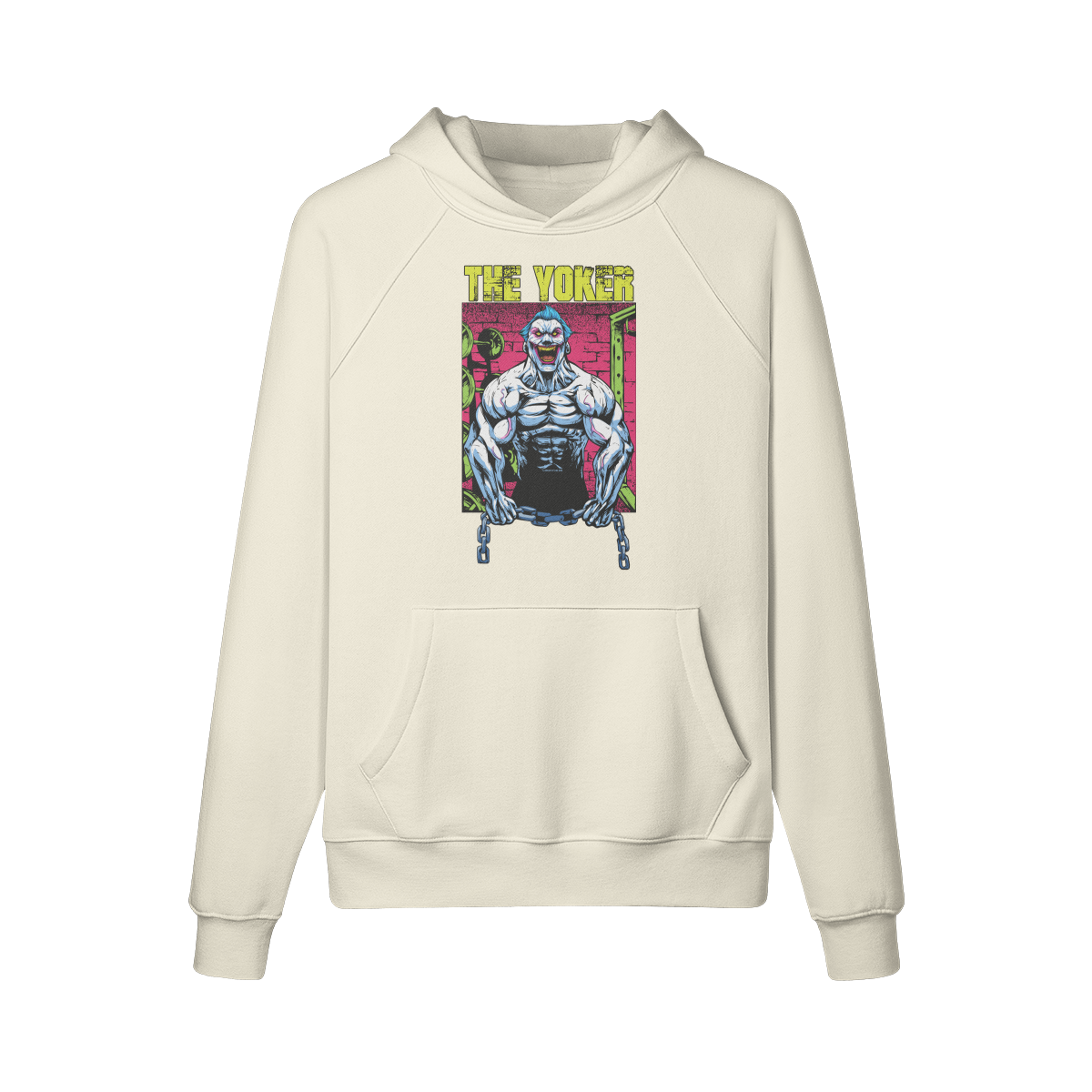 THE YOKER (RETRO)- Hoodie-Rice Apricot-League of Lifters