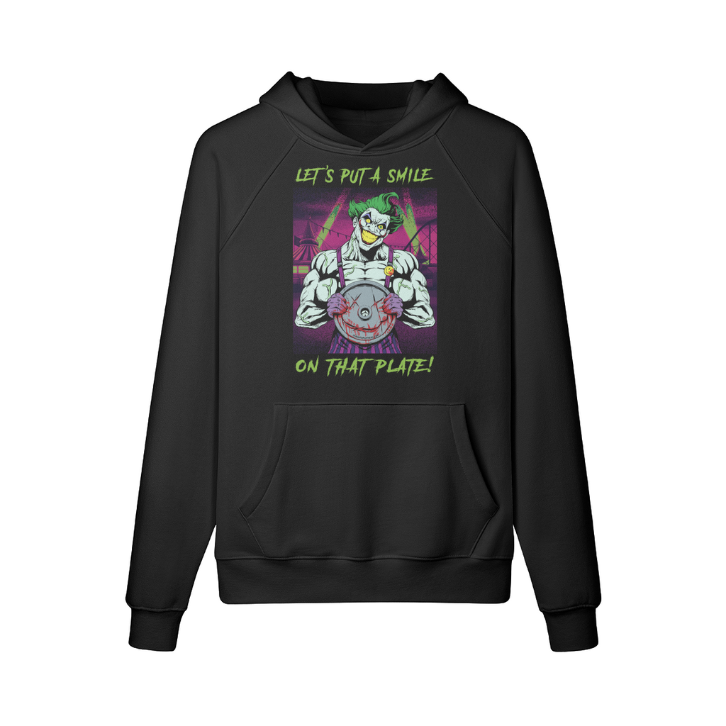 SMILE ON THAT PLATE- Hoodie-Black-League of Lifters