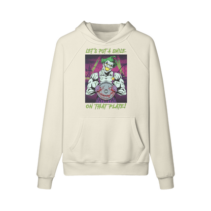 SMILE ON THAT PLATE- Hoodie-Rice Apricot-League of Lifters