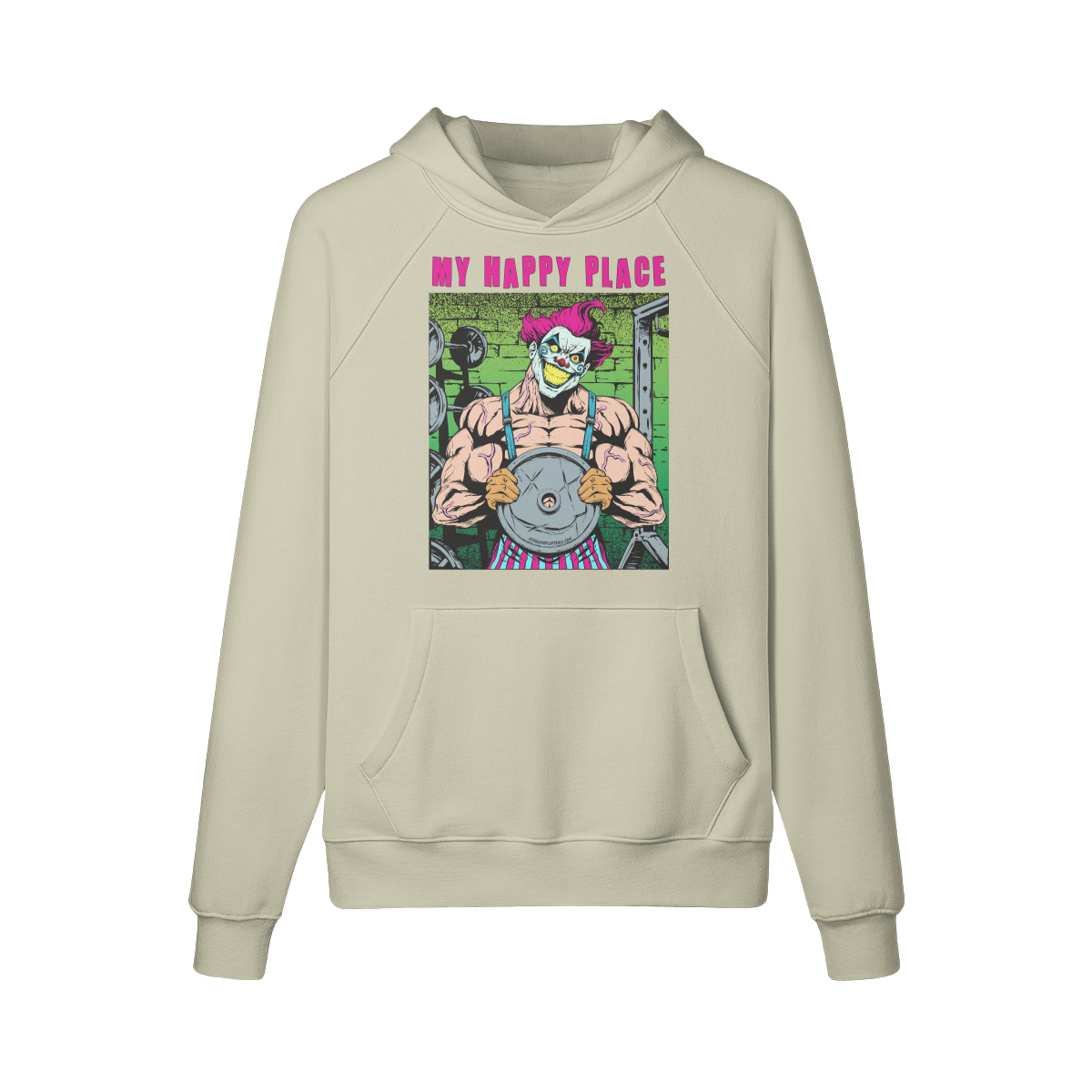 MY HAPPY PLACE- Hoodie-Camel-League of Lifters