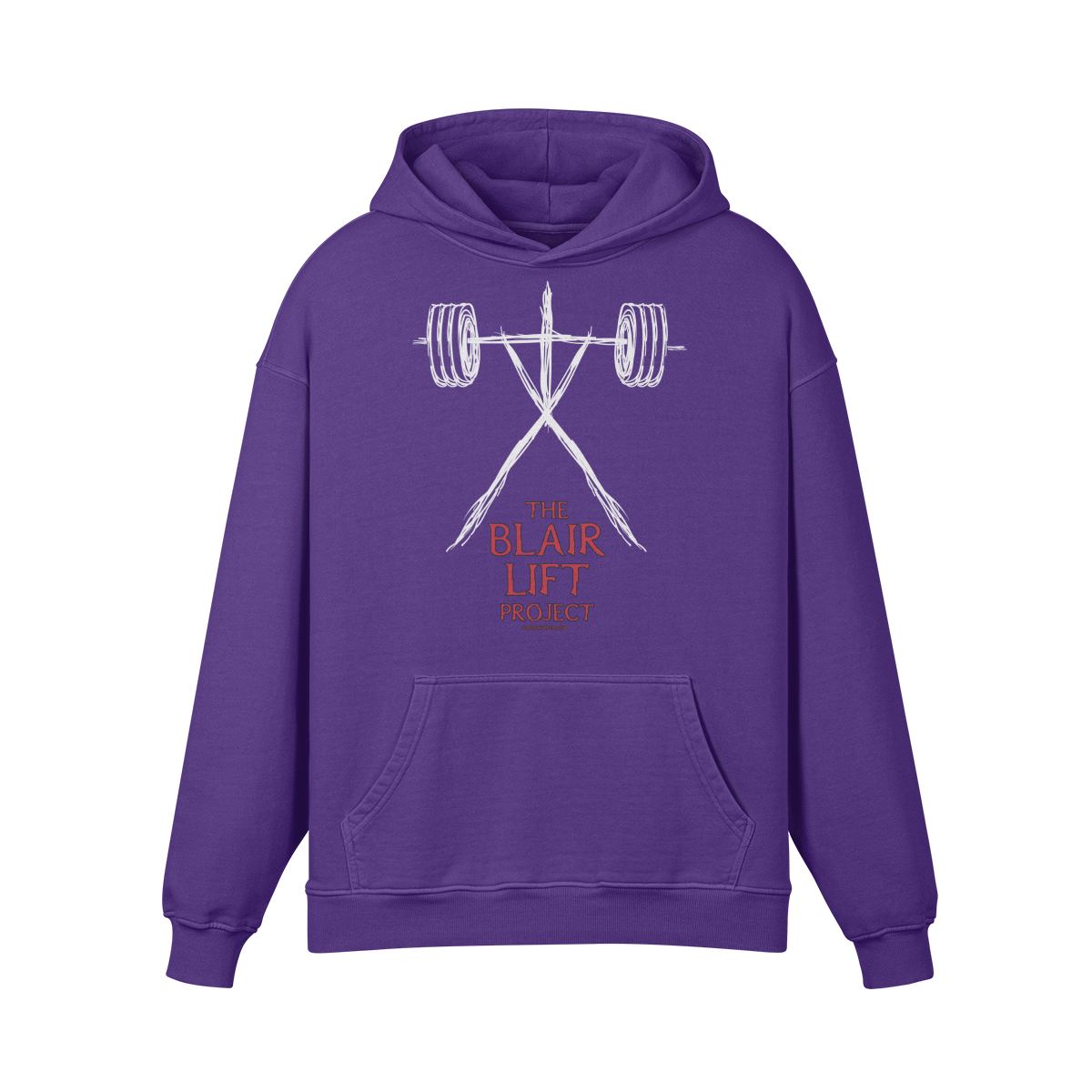 THE BLAIR LIFT PROJECT- Oversized Hoodie-Purple Haze-League of Lifters