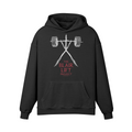 THE BLAIR LIFT PROJECT- Oversized Hoodie-Faded Black-League of Lifters