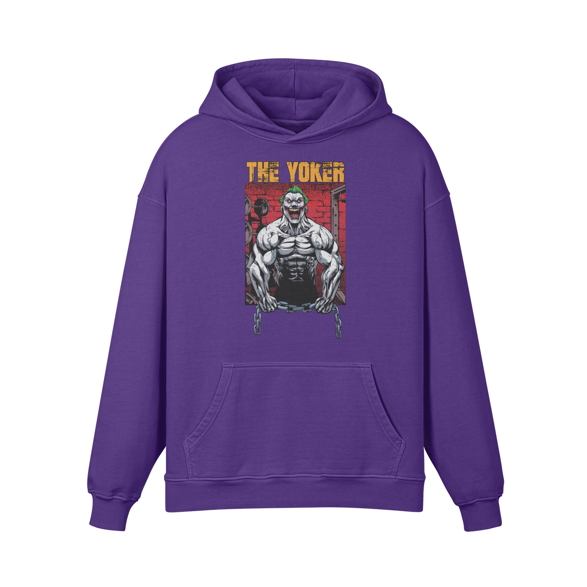 THE YOKER- Oversized Hoodie-Purple Haze-League of Lifters