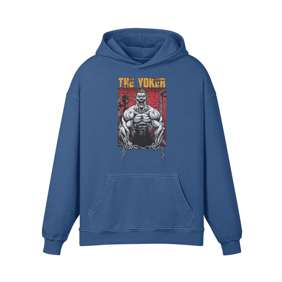 THE YOKER- Oversized Hoodie-Kashmir Blue-League of Lifters