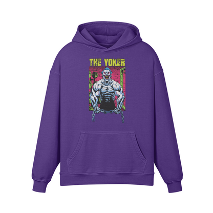 THE YOKER (RETRO)- Oversized Hoodie-Purple Haze-League of Lifters