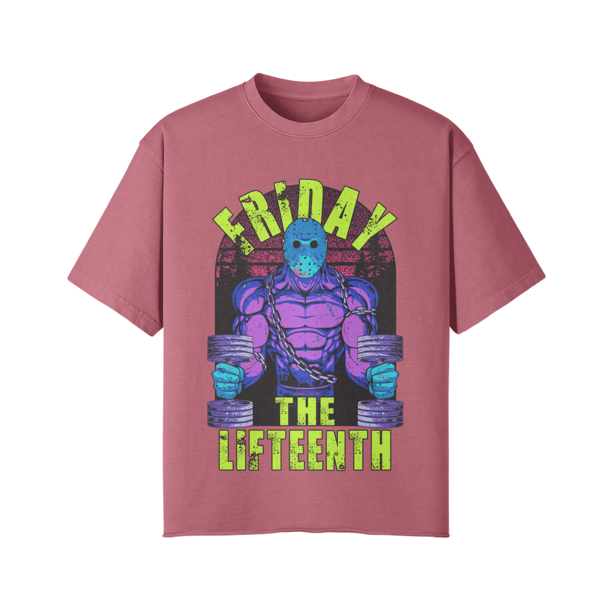 FRIDAY THE LIFTEENTH (RETRO)- Pump Top-Cameo Brown-League of Lifters