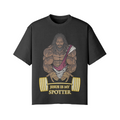 JESUS IS MY SPOTTER (DREADS)- Pump Top-Snow Wash-League of Lifters
