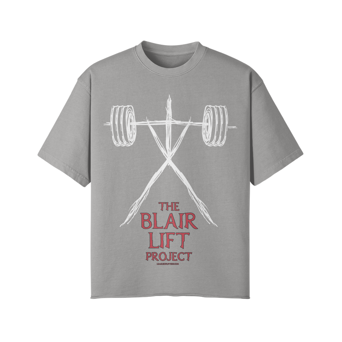 THE BLAIR LIFT PROJECT- Pump Top-Light Gray-League of Lifters