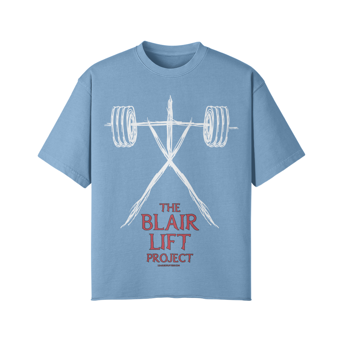 THE BLAIR LIFT PROJECT- Pump Top-Medium Blue-League of Lifters
