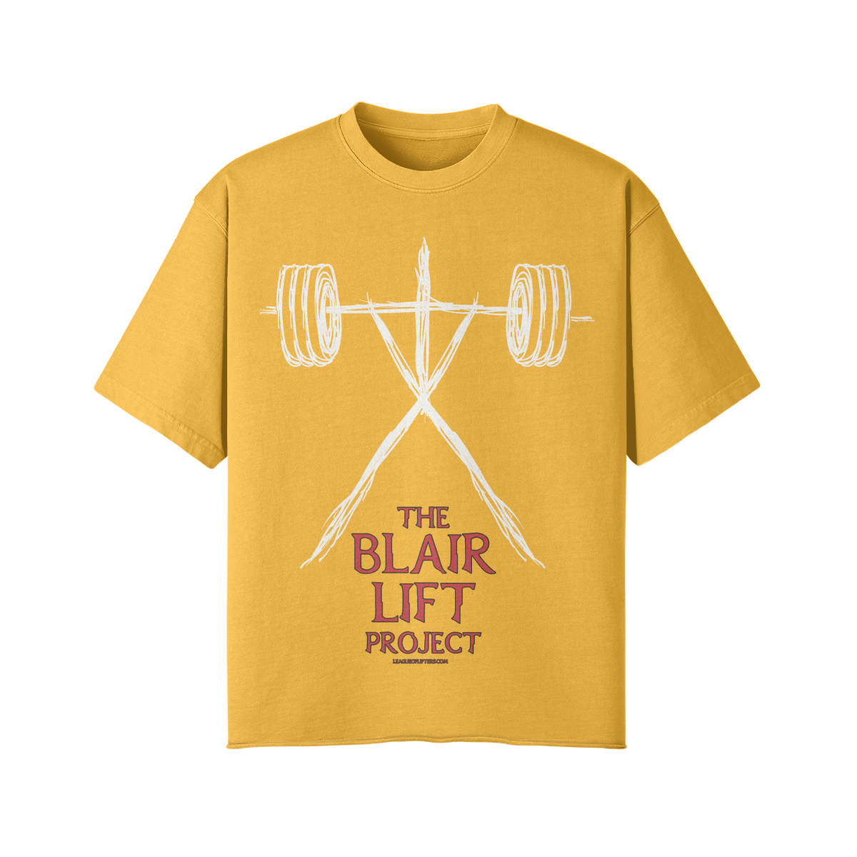 THE BLAIR LIFT PROJECT- Pump Top-Vintage Yellow-League of Lifters