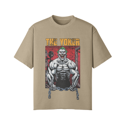 THE YOKER- Pump Top-Khaki-League of Lifters