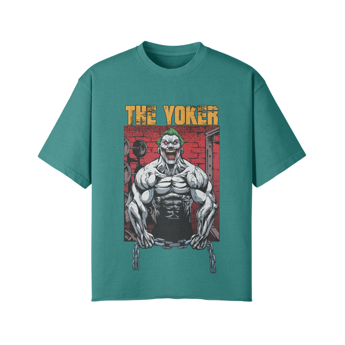 THE YOKER- Pump Top-Vintage Green-League of Lifters