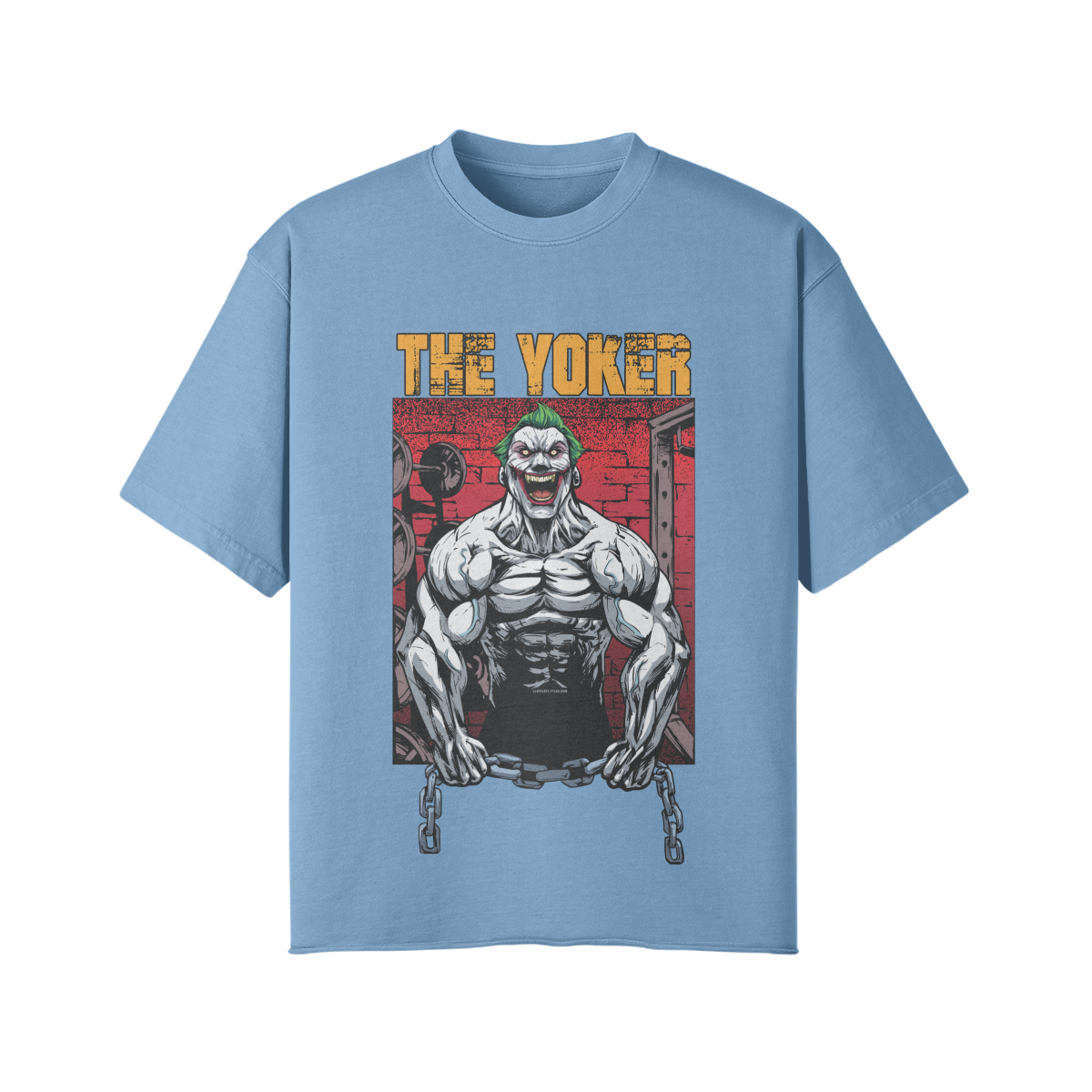 THE YOKER- Pump Top-Medium Blue-League of Lifters