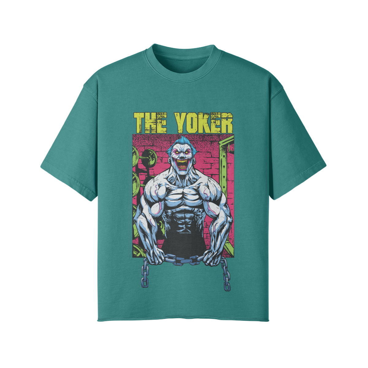 THE YOKER (RETRO)- Pump Top-Vintage Green-League of Lifters