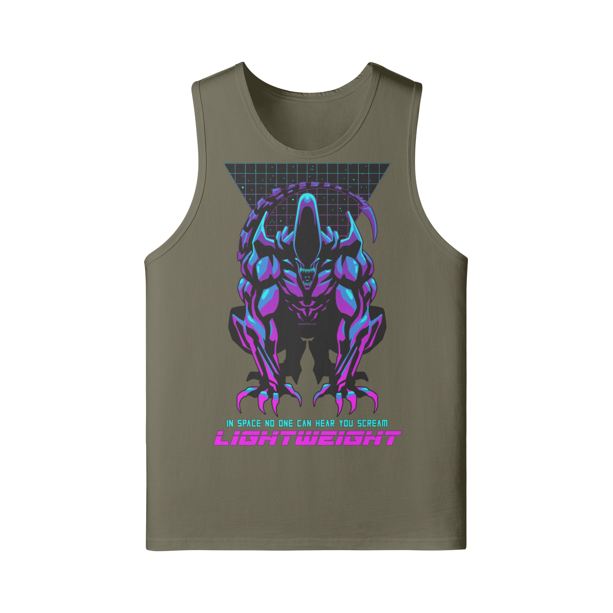 IN SPACE NO ONE CAN HEAR YOU- Tank Top-Camel-League of Lifters