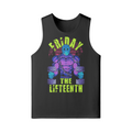FRIDAY THE LIFTEENTH (RETRO)- Tank Top-Black-League of Lifters