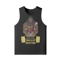 JESUS IS MY SPOTTER (DREADS)- Tank Top-Black-League of Lifters