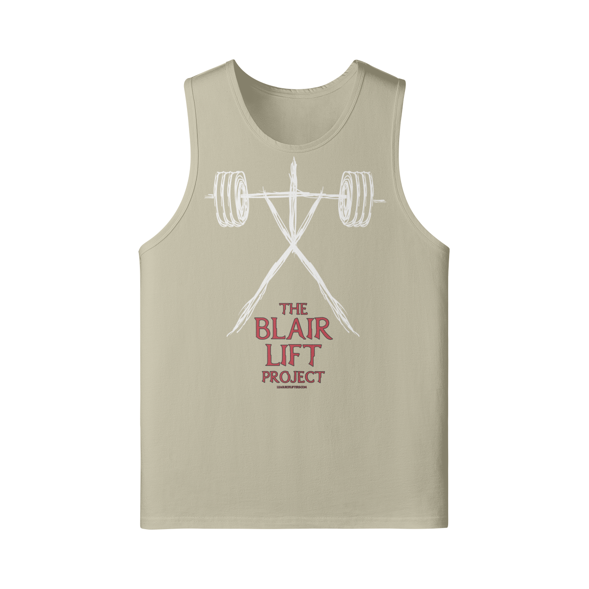 THE BLAIR LIFT PROJECT- Tank Top-Rice Apricot-League of Lifters