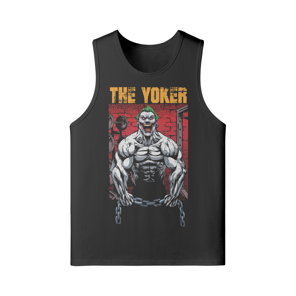THE YOKER- Tank Top-Black-League of Lifters