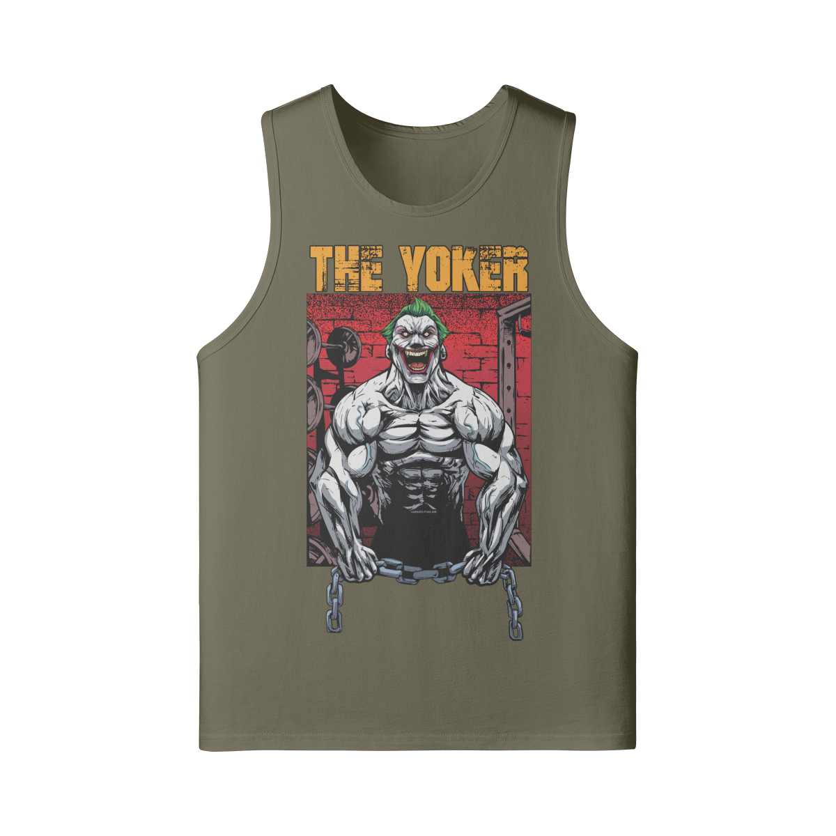 THE YOKER- Tank Top-Camel-League of Lifters