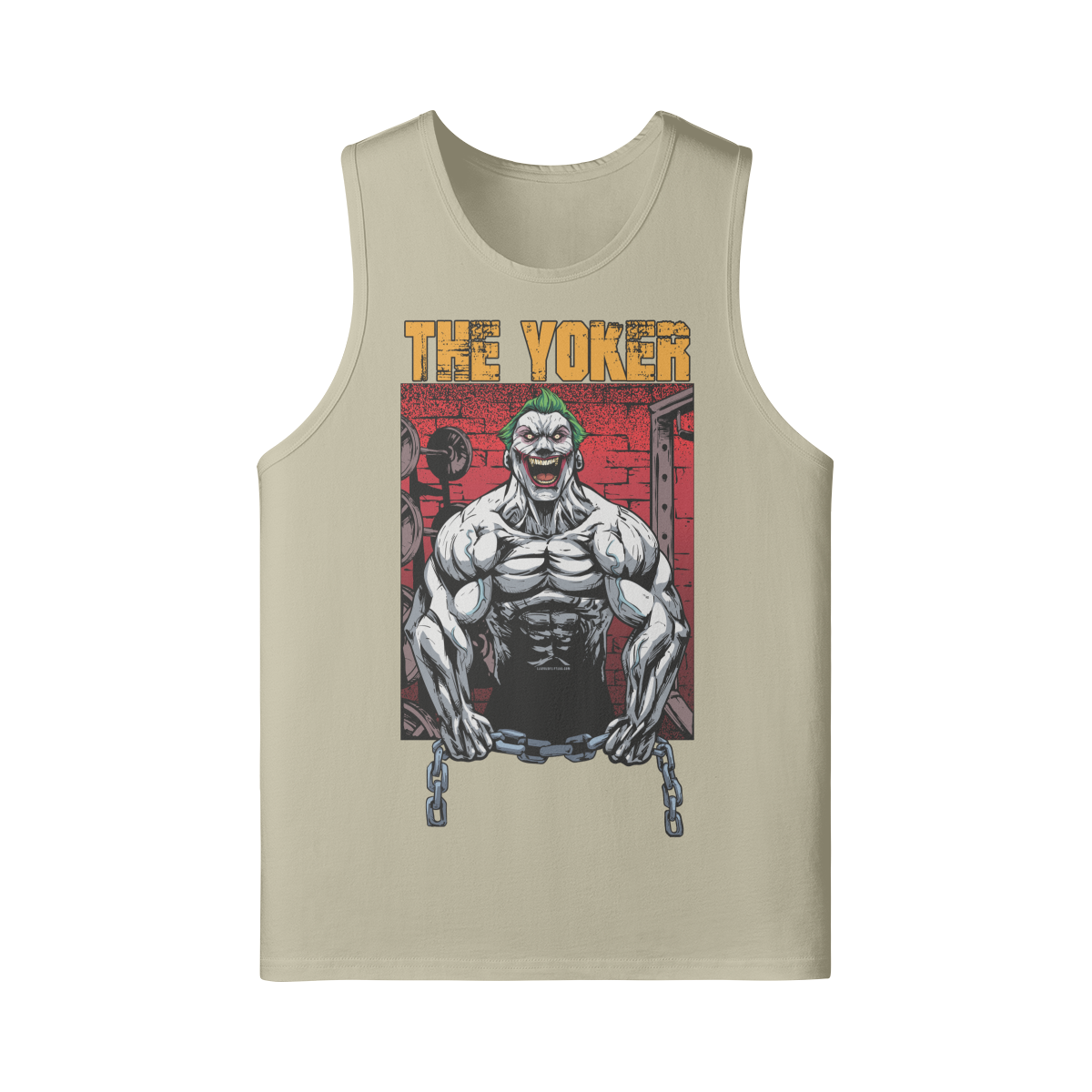 THE YOKER- Tank Top-Rice Apricot-League of Lifters