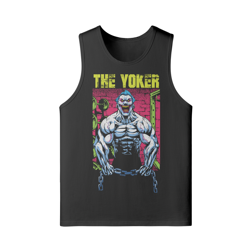 THE YOKER (RETRO)- Tank Top-Black-League of Lifters
