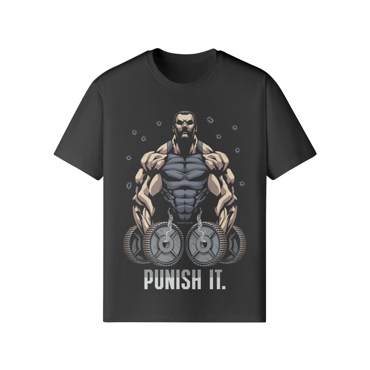 PUNISH IT- Classic T-Shirt-Black-League of Lifters