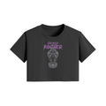 JACKED PANTHER- Womens Crop Top-Black-League of Lifters