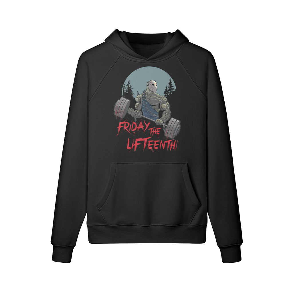 FRIDAY THE LIFTEENTH- Hoodie-Black-League of Lifters