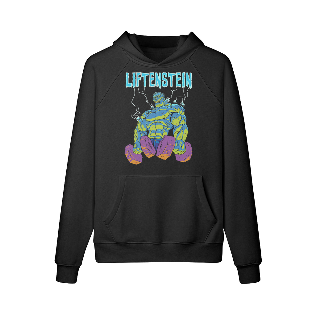 LIFTENSTEIN- Hoodie-Black-League of Lifters