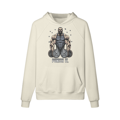 PUNISH IT- Hoodie-Rice Apricot-League of Lifters