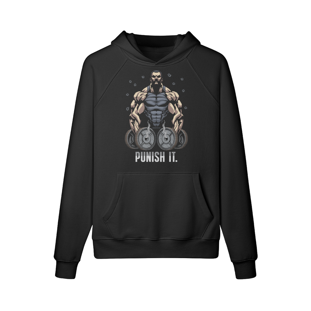 PUNISH IT- Hoodie-Black-League of Lifters