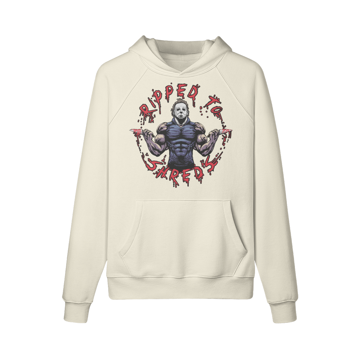RIPPED TO SHREDS- Hoodie-Rice Apricot-League of Lifters