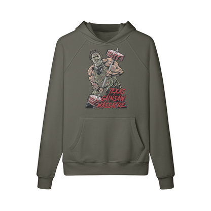 TEXAS GAINSAW MASSACRE- Hoodie-Charcoal Grey-League of Lifters