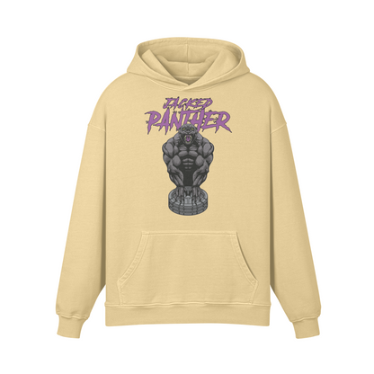 JACKED PANTHER- Oversized Hoodie-Desert Sand-League of Lifters