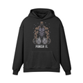 PUNISH IT (BEARD)- Oversized Hoodie-Faded Black-League of Lifters