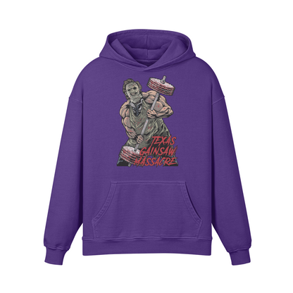 TEXAS GAINSAW MASSACRE- Oversized Hoodie-Purple Haze-League of Lifters
